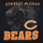 NFL (Team Rated) - Chicago Bears Animal Print Sweatshirt 1990s Large Vintage Retro Football