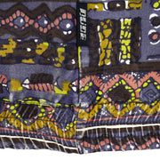 Vintage (Dude) - Abstract Tribal Pattern Hooded Jacket 1990s Large Vintage Retro