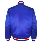 Vintage Starter (MLB) - Texas Rangers Bomber Satin Jacket 1990s Large in blue
