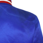 Vintage Starter (MLB) - Texas Rangers Bomber Satin Jacket 1990s Large in blue