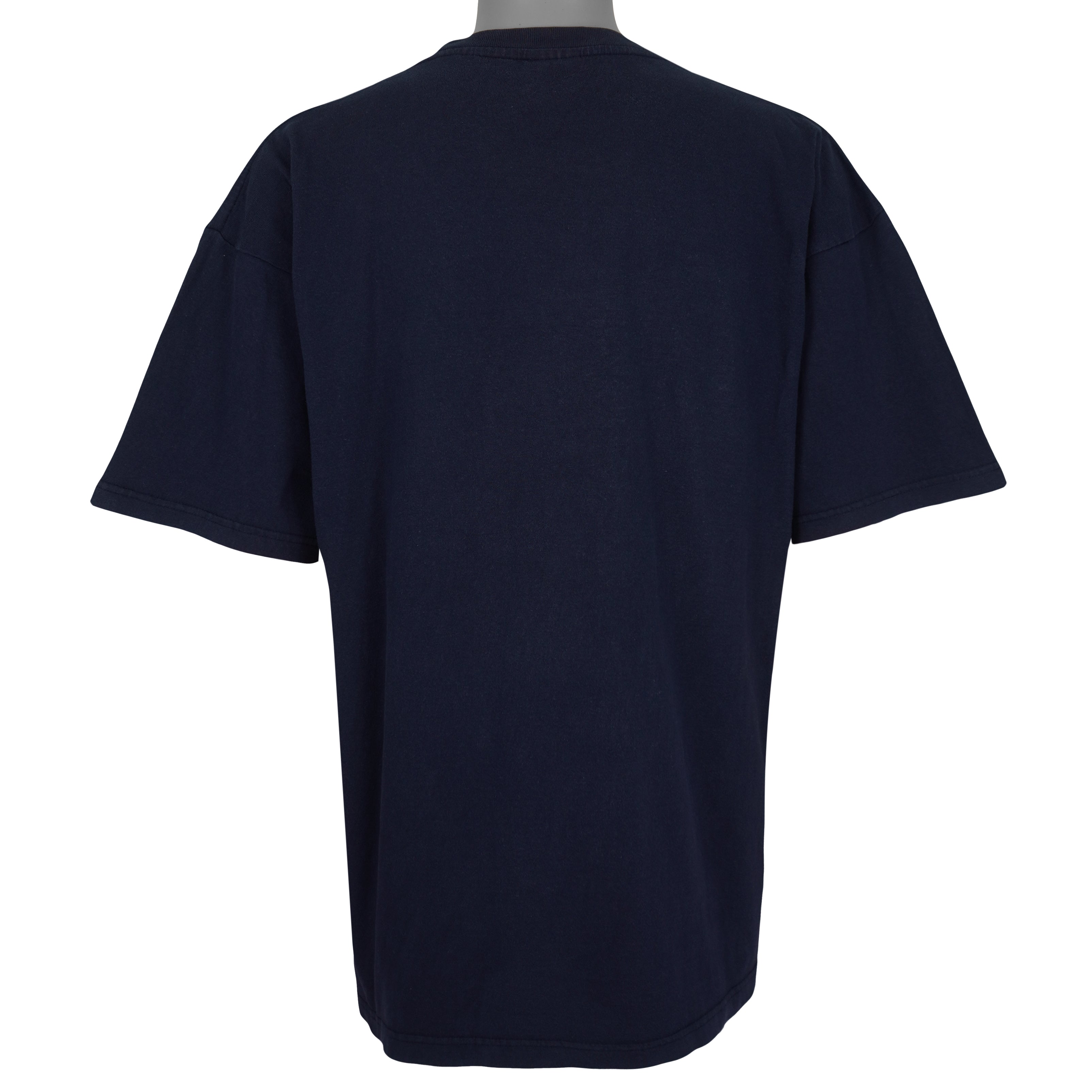 Vintage CFL (CGW) - Toronto Argonauts Helmet T-Shirt 1998 X-Large in navy and blue