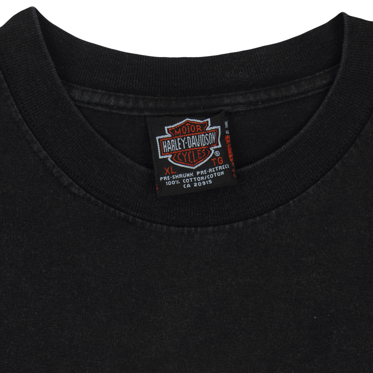 Harley Davidson - Gasoline Alley T-Shirt 1999 X-Large Vintage Retro