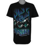 Vintage (Fruit Of The Loom) - Alaska Northern Lights T-Shirt 1990s Large Vintage Retro