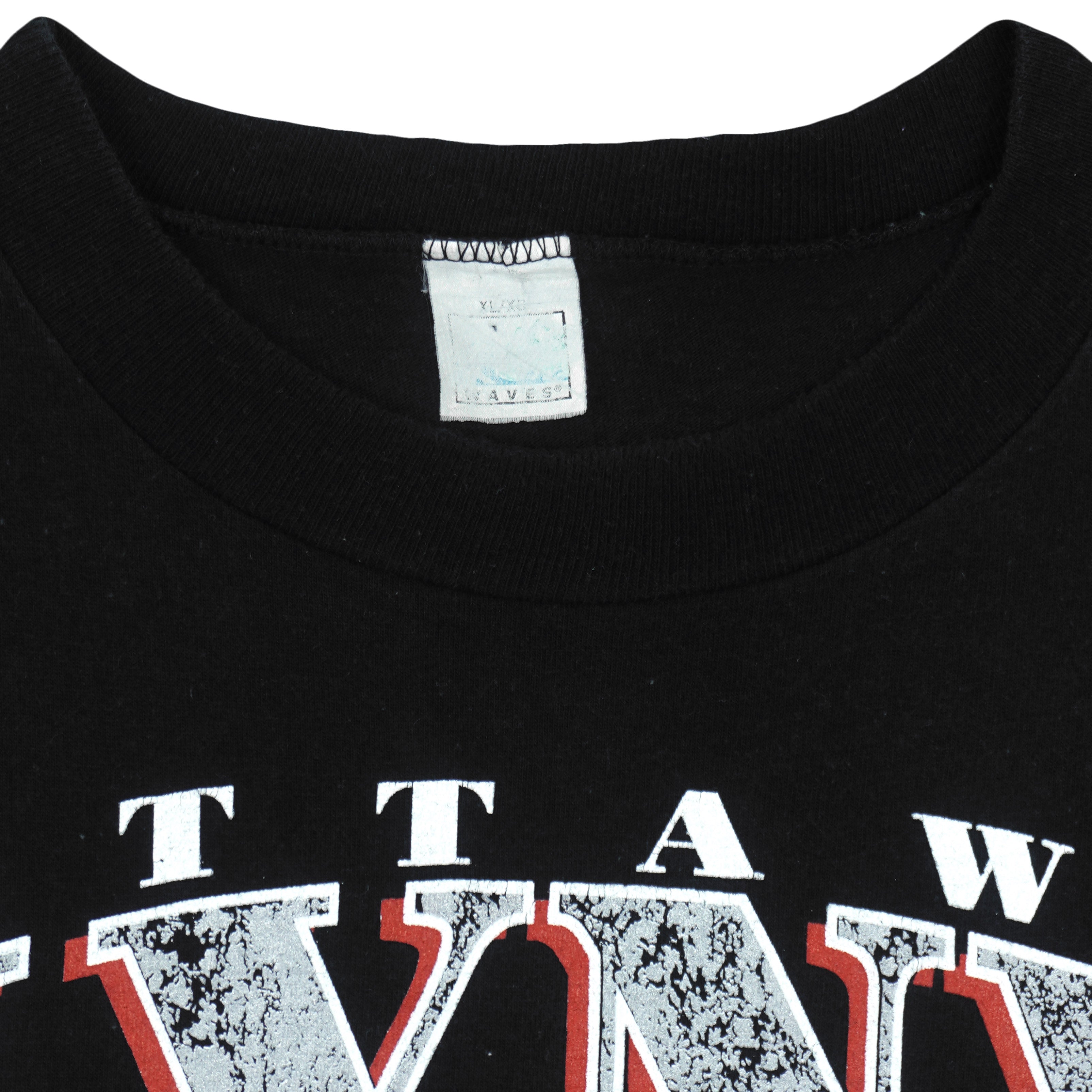 MLB (Waves) - Ottawa Lynx Authentic Collection Baseball T-Shirt 1993 X-Large Vintage Retro