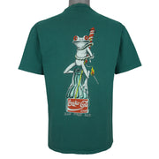 Vintage - Lifeforms Bad Frog Day T-Shirt 1990s Large Vintage Retro