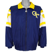 Starter (NCAA) - Georgia Tech Zip-Up Windbreaker 1990s Medium Vintage Retro