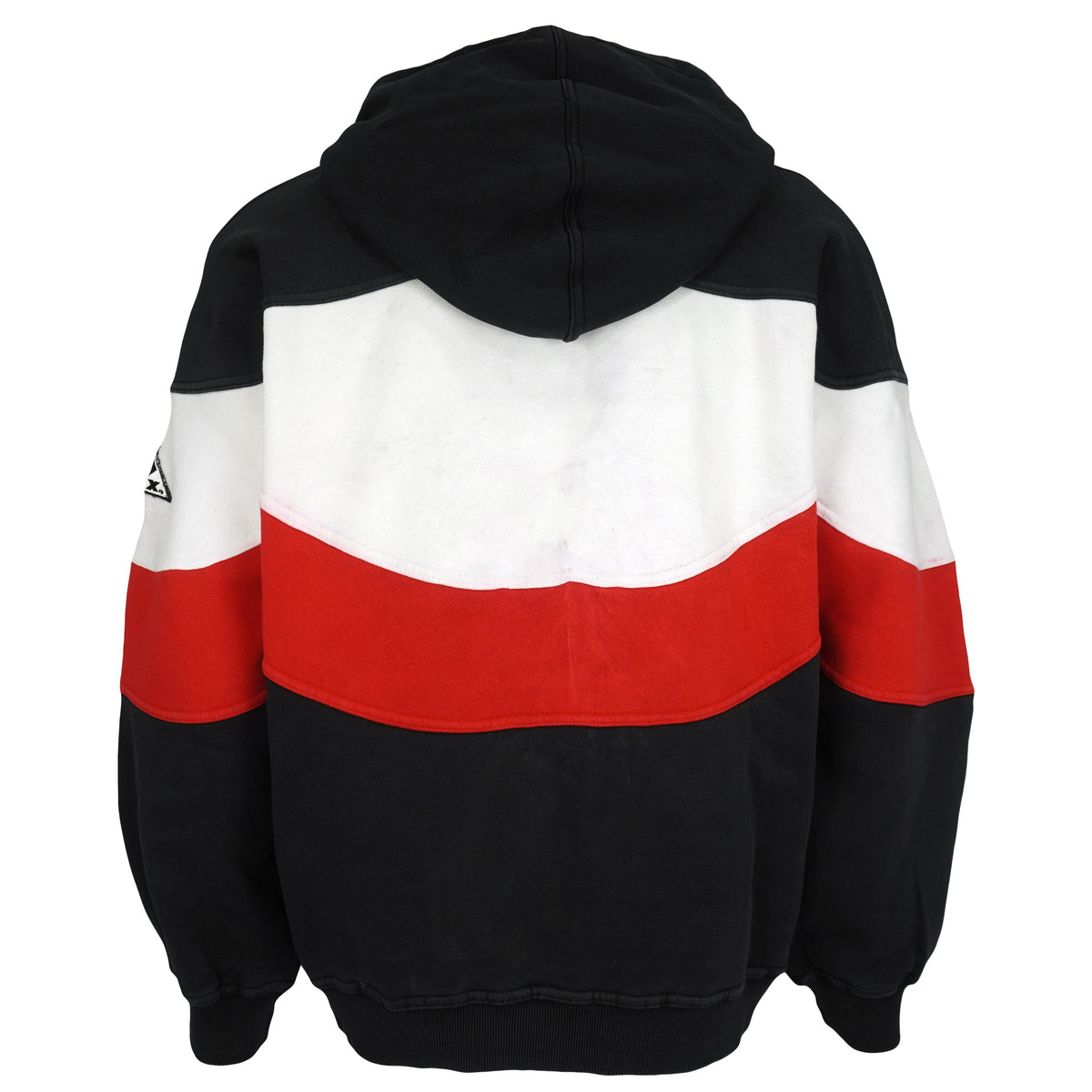 Vintage NHL (Apex One) - Detroit Red Wings Hooded Sweatshirt 1990s Large in black and white and red