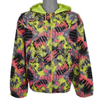 Vintage - Offshore Reversible Hooded All Over Print Jacket 1990s Large Vintage Retro
