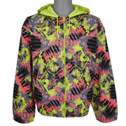 Vintage - Offshore Reversible Hooded All Over Print Jacket 1990s Large Vintage Retro