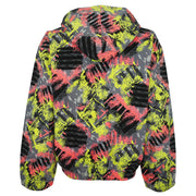 Vintage - Offshore Reversible Hooded All Over Print Jacket 1990s Large Vintage Retro