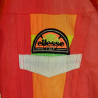 Ellesse - Italy Spell-Out Embroidered Ski Jacket 1990s Large Vintage Retro