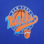 NBA (Logo 7) - New York Knicks Basketball T-Shirt 1990 XL Vintage retro basketball