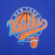 NBA (Logo 7) - New York Knicks Basketball T-Shirt 1990 XL Vintage retro basketball