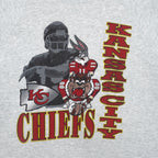 NFL - Kansas City Chiefs x Looney Tunes Crew Neck Sweatshirt 1990s X-Large Vintage Retro Football