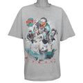 Vintage IHL (Lee) - Detroit Vipers Spell-Out T-Shirt 1990s XX-Large in gray
