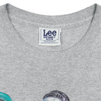 Vintage IHL (Lee) - Detroit Vipers Spell-Out T-Shirt 1990s XX-Large in gray