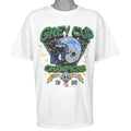 Vintage CFL (Delta) - Baltimore Stallions Grey Cup Champions T-Shirt 1995 X-Large in white and gray