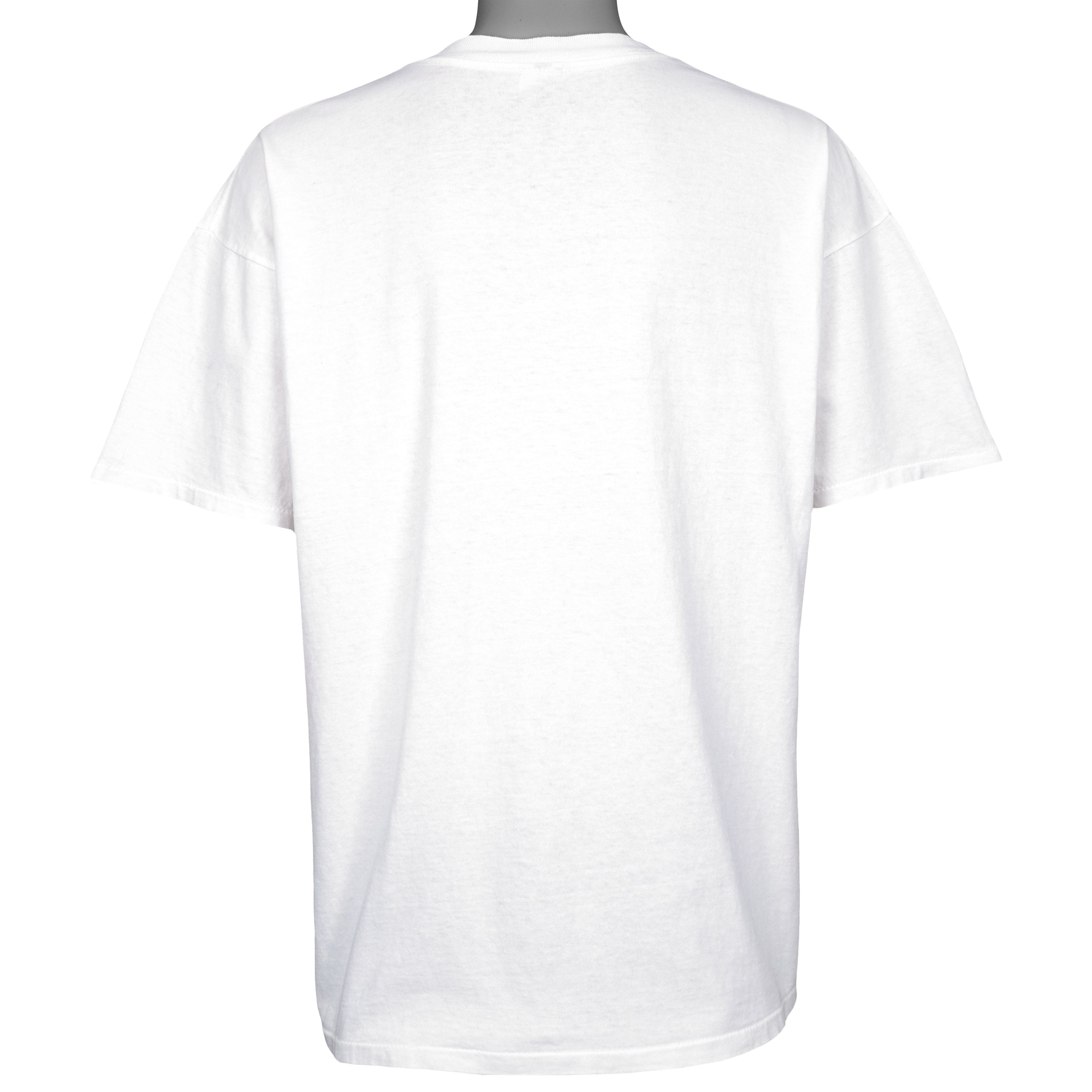Vintage CFL (Delta) - Baltimore Stallions Grey Cup Champions T-Shirt 1995 X-Large in white and gray