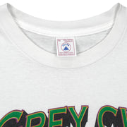 Vintage CFL (Delta) - Baltimore Stallions Grey Cup Champions T-Shirt 1995 X-Large in white and gray