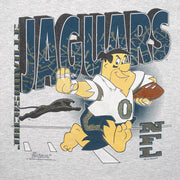 NFL (Delta) - Jacksonville Jaguars x Fred Flintstone T-Shirt 1993 Large Vintage Retro Football