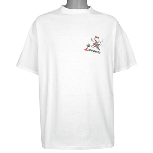 Vintage - Lifeforms Volley Frog Single Stitch T-Shirt 1991 XX-Large Vintage Retro