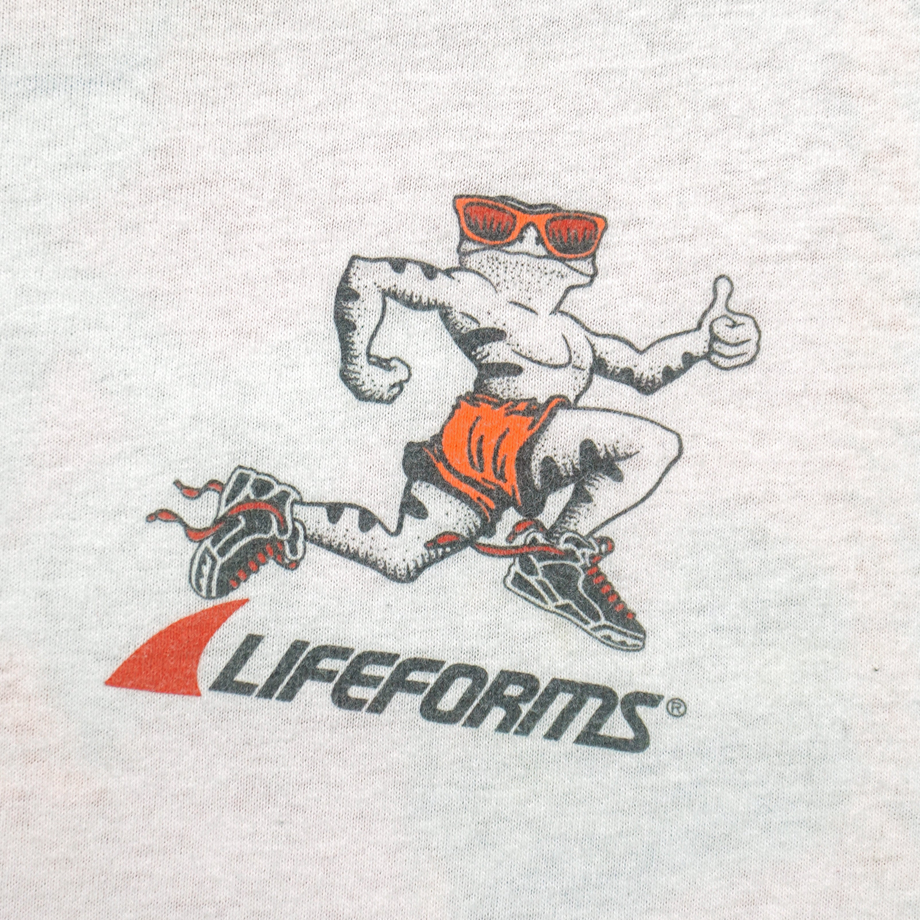 Vintage - Lifeforms Volley Frog Single Stitch T-Shirt 1991 XX-Large Vintage Retro