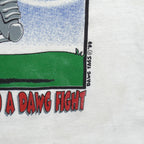 NCAA - Georgia Bulldogs Put the Tigers in a Tail Spin T-Shirt 1999 Medium Vintage Retro