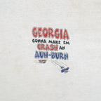 NCAA - Georgia Bulldogs Put the Tigers in a Tail Spin T-Shirt 1999 Medium Vintage Retro
