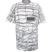 Vintage (Fruit Of The Loom) - Missouri Map All Over Print T-Shirt 1990s X-Large Vintage Retro