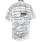 Vintage (Fruit Of The Loom) - Missouri Map All Over Print T-Shirt 1990s X-Large Vintage Retro