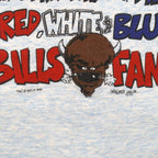 NFL (Calcru) - Buffalo Bills Fan T-Shirt 1991 Medium Vintage Retro Football