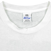 Vintage Asics - Abstract Pattern T-Shirt 1990s X-Large in white