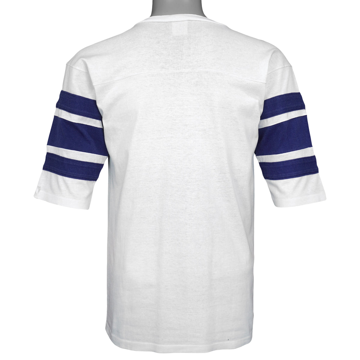 Vintage NFL (Logo 7) - New York Giants Spell-Out Fan Jersey 1990s Medium in white and blue
