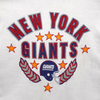 Vintage NFL (Logo 7) - New York Giants Spell-Out Fan Jersey 1990s Medium in white and blue