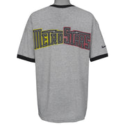 Nike - MetroStars MLS Ringer T-Shirt 1990s X-Large Vintage Retro