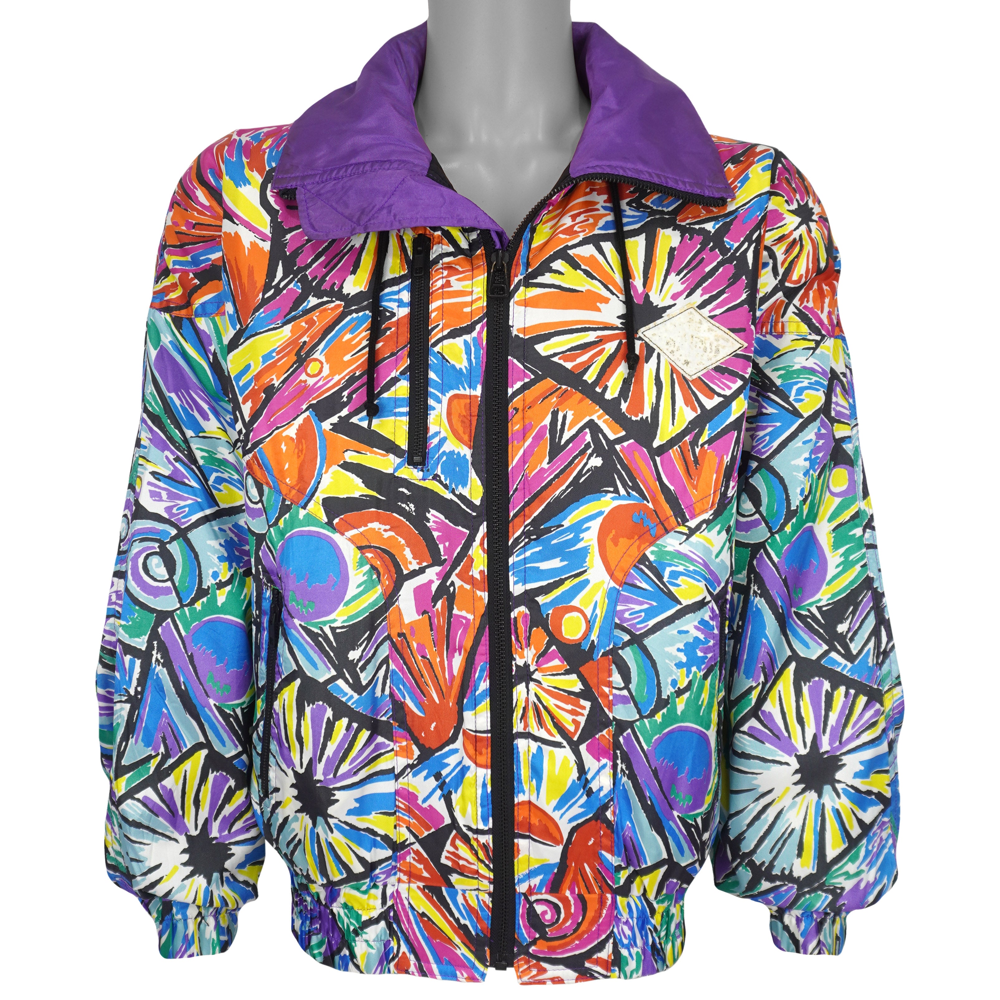 Vintage - Be Pop Fun Ski Jacket 1990s Large Vintage Retro