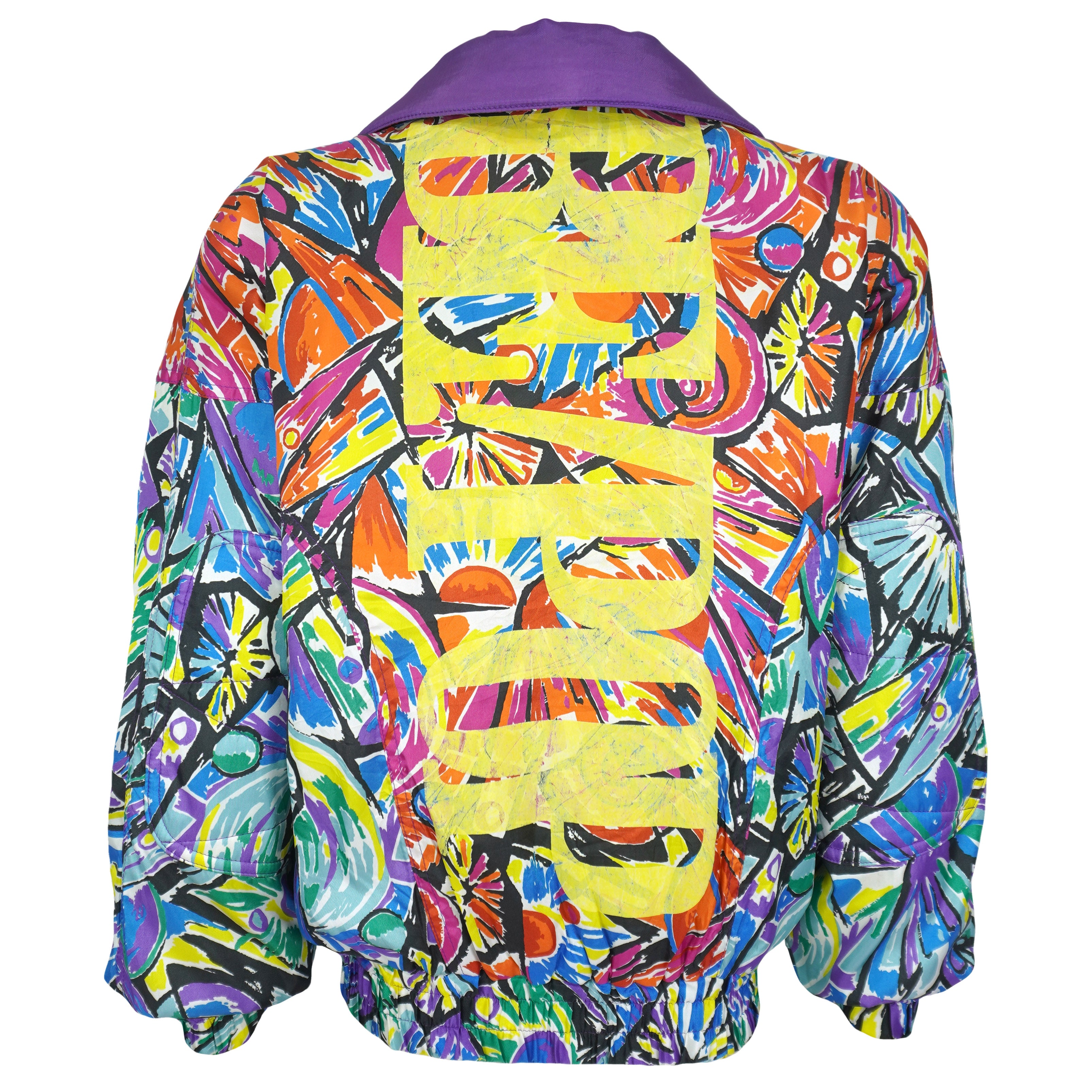 Vintage - Be Pop Fun Ski Jacket 1990s Large Vintage Retro