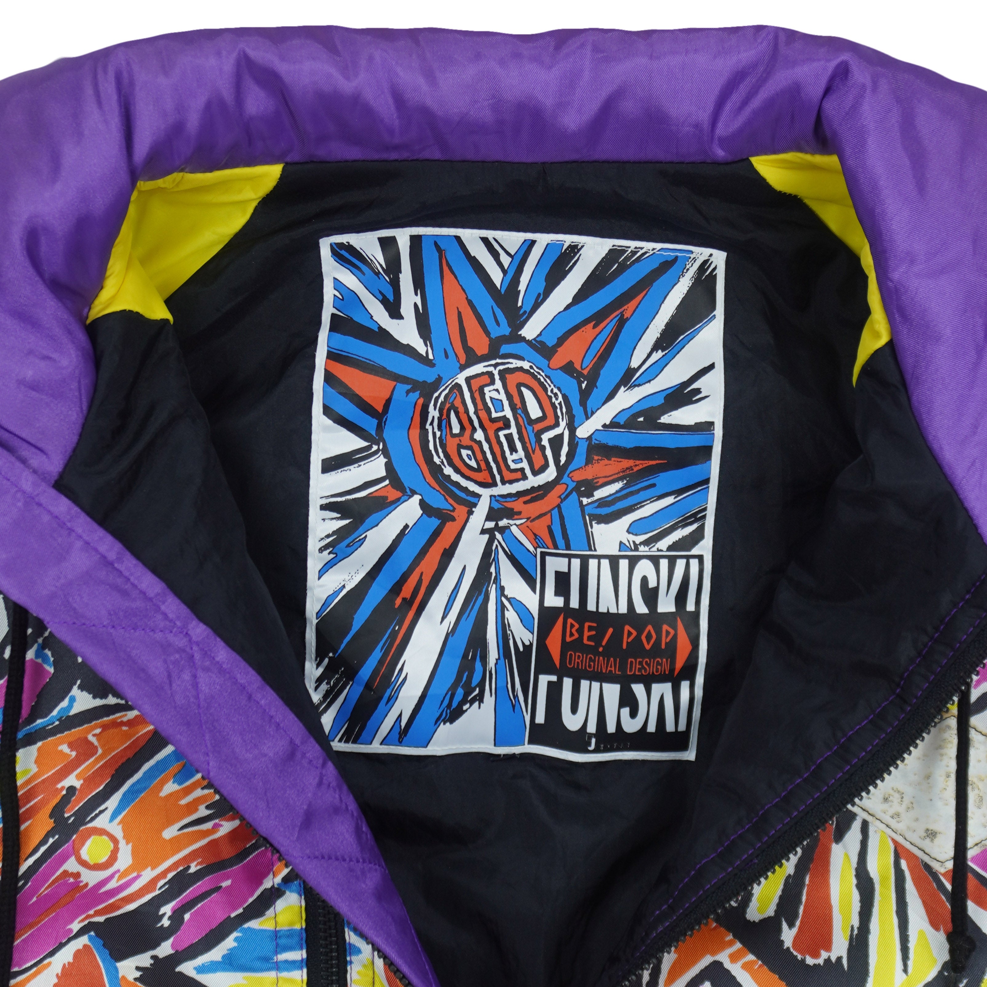 Vintage - Be Pop Fun Ski Jacket 1990s Large Vintage Retro