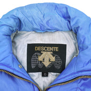 Vintage Descente - Purple Pattern Zip & Button-Up Hooded Ski Jacket 1990s X-Large