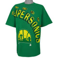 Vintage Starter (NBA) - Seattle SuperSonics Single Stitch T-Shirt 1990s Large in green