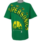 Vintage Starter (NBA) - Seattle SuperSonics Single Stitch T-Shirt 1990s Large in green