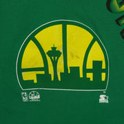 Vintage Starter (NBA) - Seattle SuperSonics Single Stitch T-Shirt 1990s Large in green