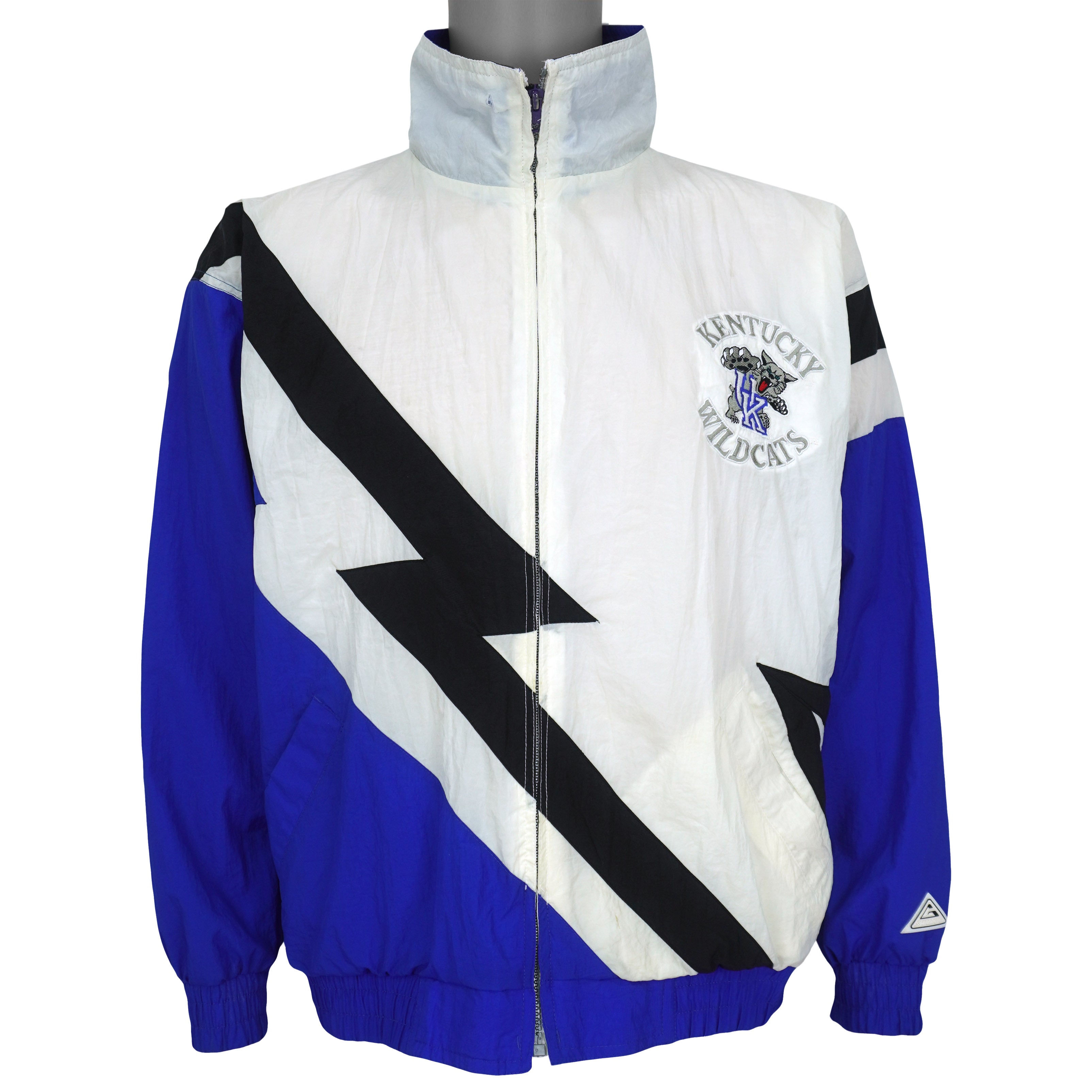 Genuine Stuff Kentucky Wildcats zip-up jacket closed front view