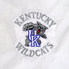 Kentucky Wildcats embroidered chest logo detail