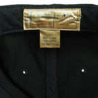 Twins Enterprise and one size fits all labels inside the hat