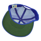 Interior mesh and green brim underside of the Mets hat