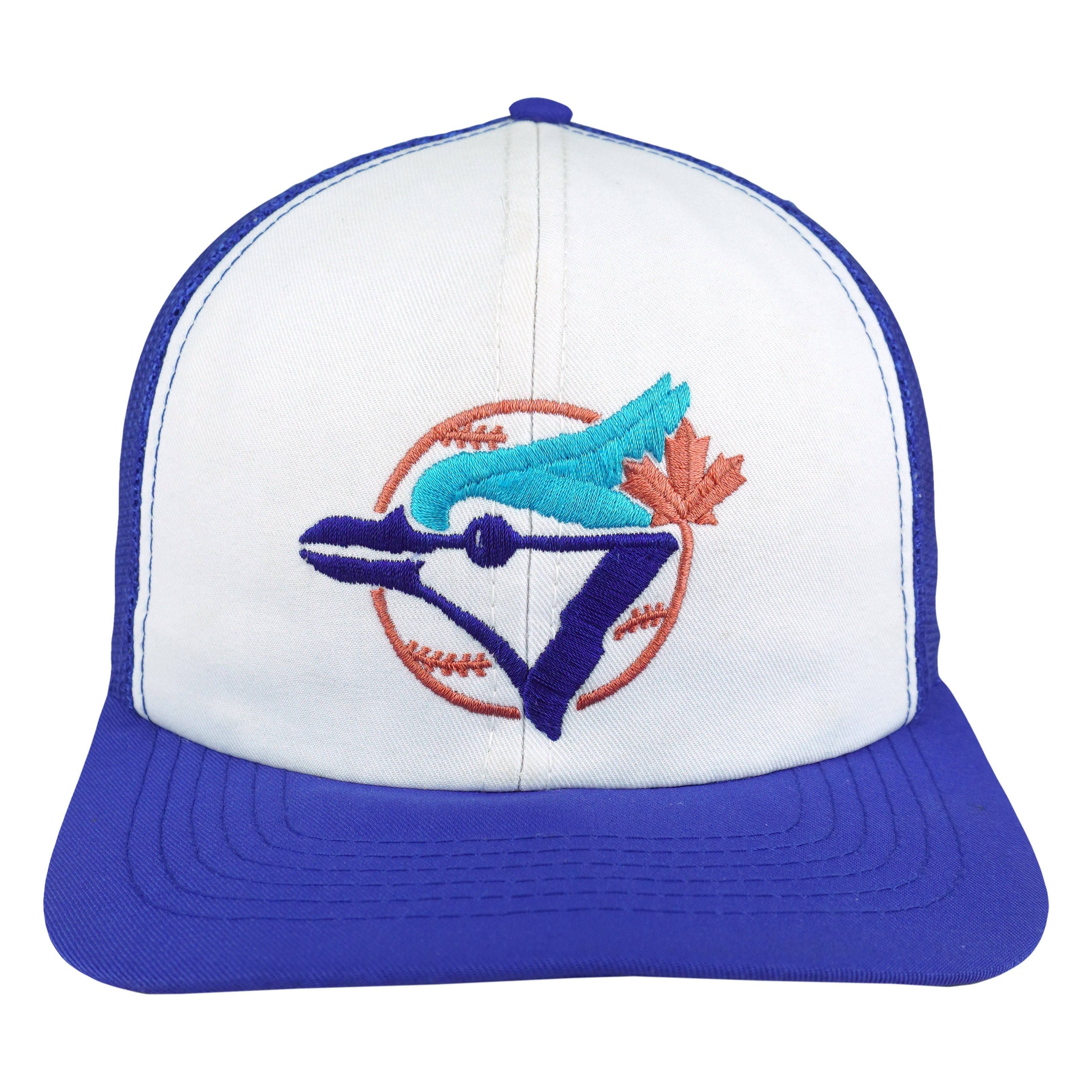 MLB - Toronto Blue Jays Mesh Snapback Hat 1990s OSFA Vintage Retro Baseball