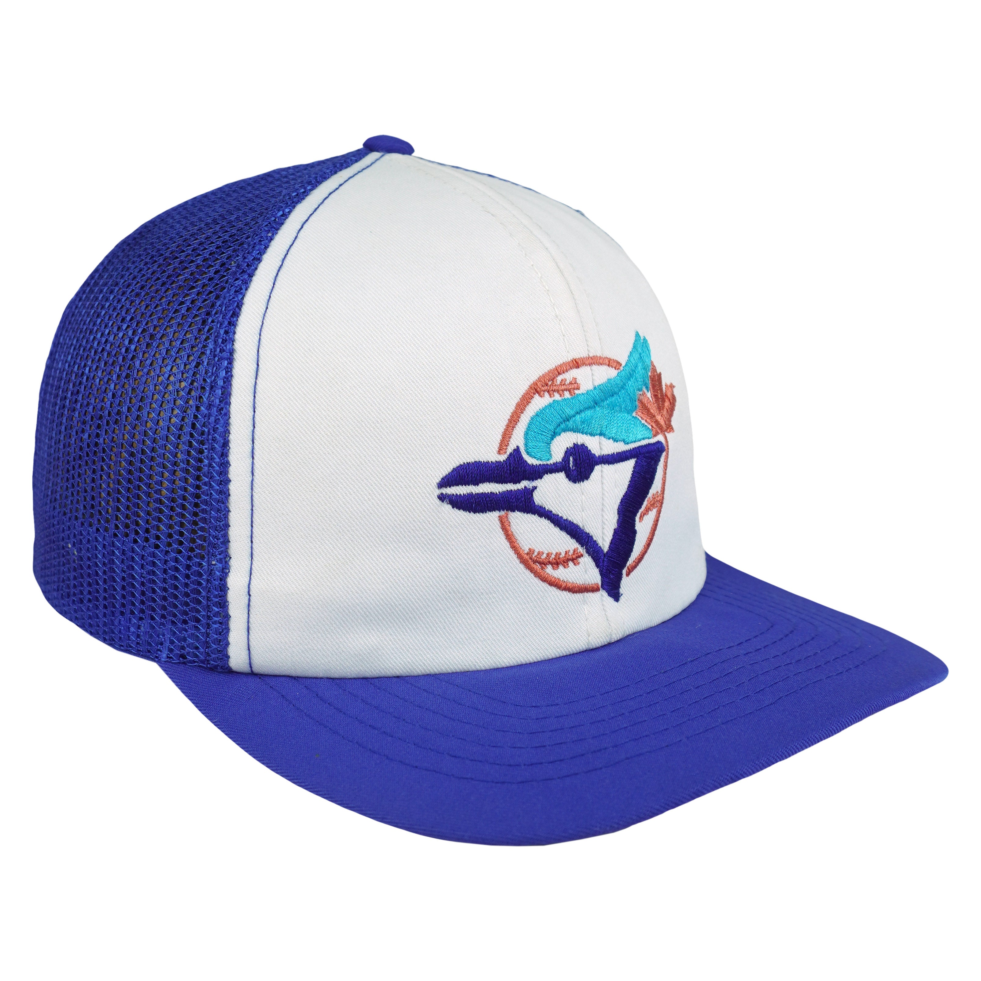 MLB - Toronto Blue Jays Mesh Snapback Hat 1990s OSFA Vintage Retro Baseball