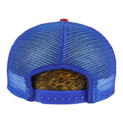 Blue mesh back and snap closure on the Giants hat