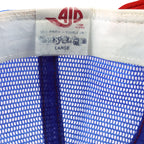 AJD Large label inside the New York Giants trucker hat